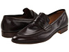 Leather Loafer with Notched Strap