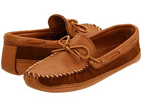 Minnetonka Moosehide Double Bottom Softsole
