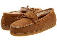 Minnetonka Sheepskin Hardsole Moccasin