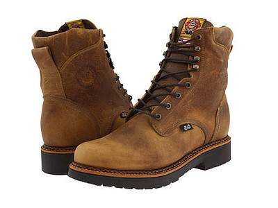 Justin 440 8" Lace Up Work Boot sizing & fit