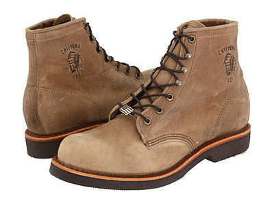 Chippewa American Handcrafted GQ Tan Rodeo Bootサイズ感