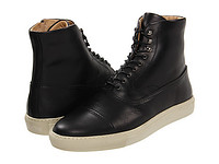 Alexander McQueen High Top Leather Sneaker