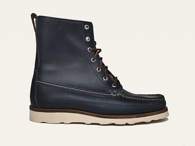 Oak Street Bootmakers Navy Hunt Boot sizing & fit