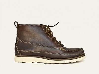 Wie fallen Oak Street Bootmakers Brown Vibram Sole Camp Boot aus