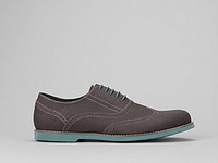 Hawkings McGill Canvas Brogue Shoe